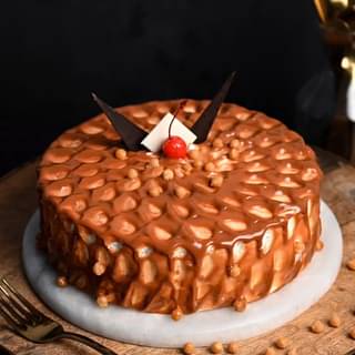 Caramel Butterscotch Cherry Cake