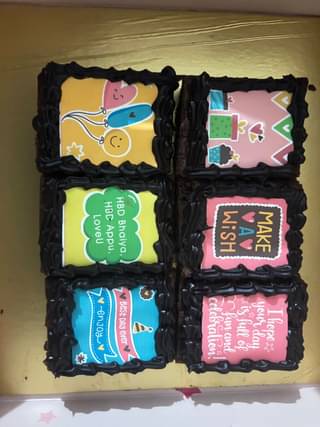 Personalised Bday Brownies