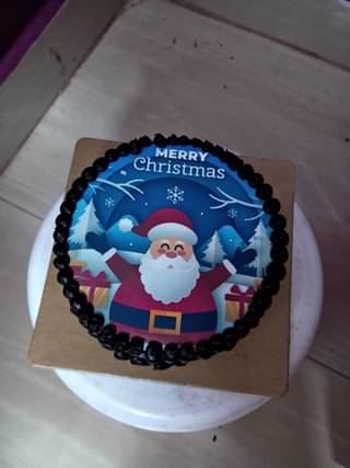 Photo Xmas Cake