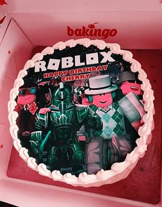 Roblox Celebration Cake