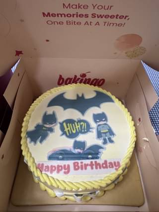 Cool Batman Theme Cake