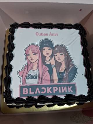 Blackpink Kpop Theme Cake