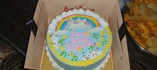 Magical Unicorn Theme Cake