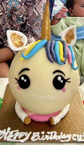 Unicorn Pinata Butterscotch Cake