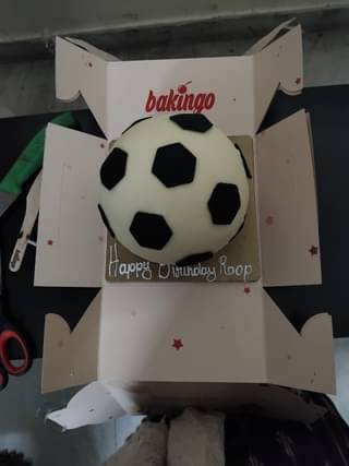 Playful Pinata Soccer Cake