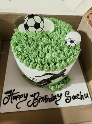 Soccer Theme Cake