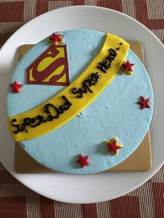 Super Man Cake for Dad