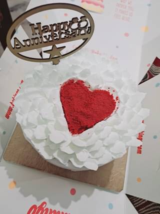 Heart Red Velvet Cake