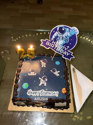 Space Explorer Birthday Cake