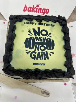 Gym Fanatics Birthday Cake