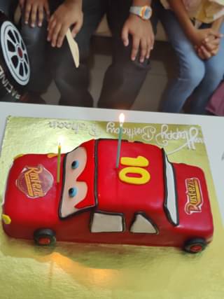 Lightning Mcqueen Car Cake