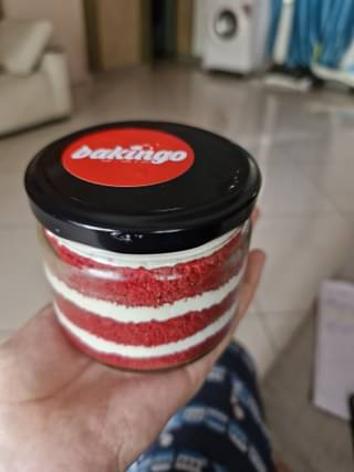 Red Velvet Single Jar Cake