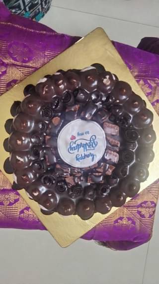 Chocolate Loaded Glazed Cake