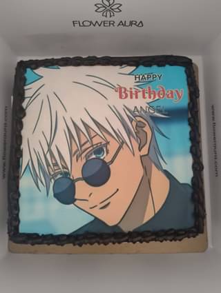 Photo Cake Square Shape