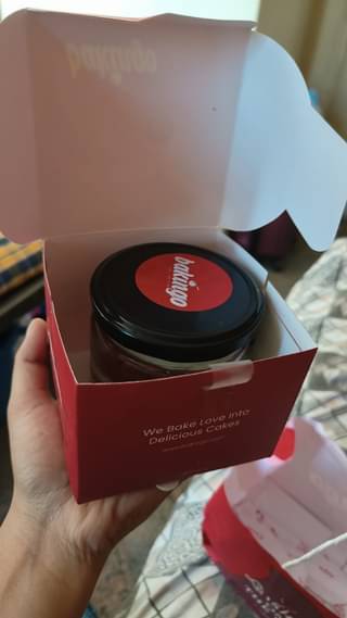 Red Velvet Single Jar Cake