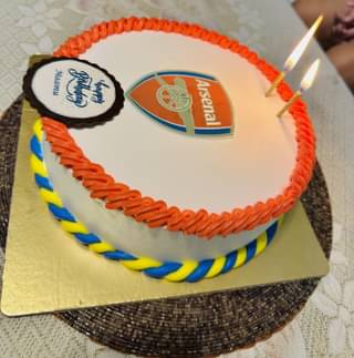 Football Fanatic Celebration Cake