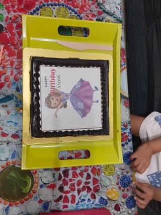Photo Cake Square Shape