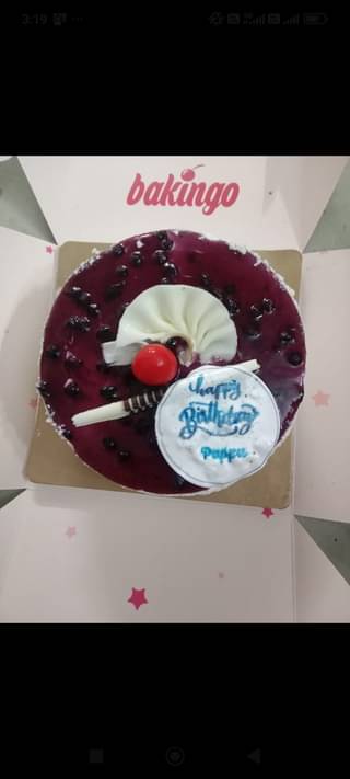 Blueberry Vanilla Cake 