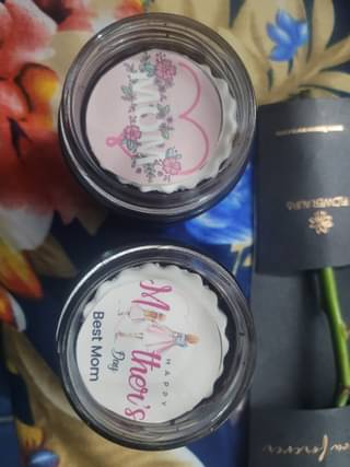 Cutesy Mom Love Chocolate Jar Cakes