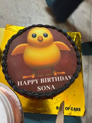 Choco Red Velvet Birthday Pikachu Cake
