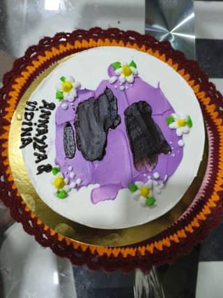 Happy Anniversary Pineapple Cake