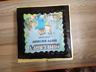 Minecraft Birthday Cake