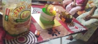 Soccer Theme Cream Cake
