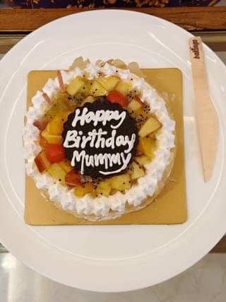 Tropical Fruit n Almond Cake