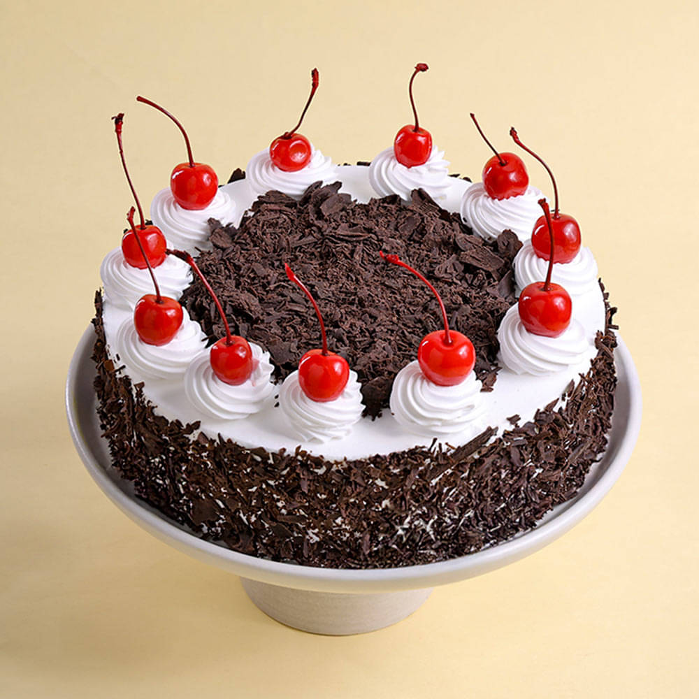 Eggless Black Forest Cake