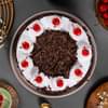 Top View of The Original B.F. - Black Forest Cake