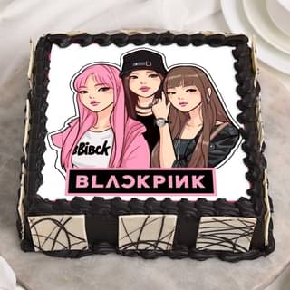 Blackpink Kpop Theme Cake