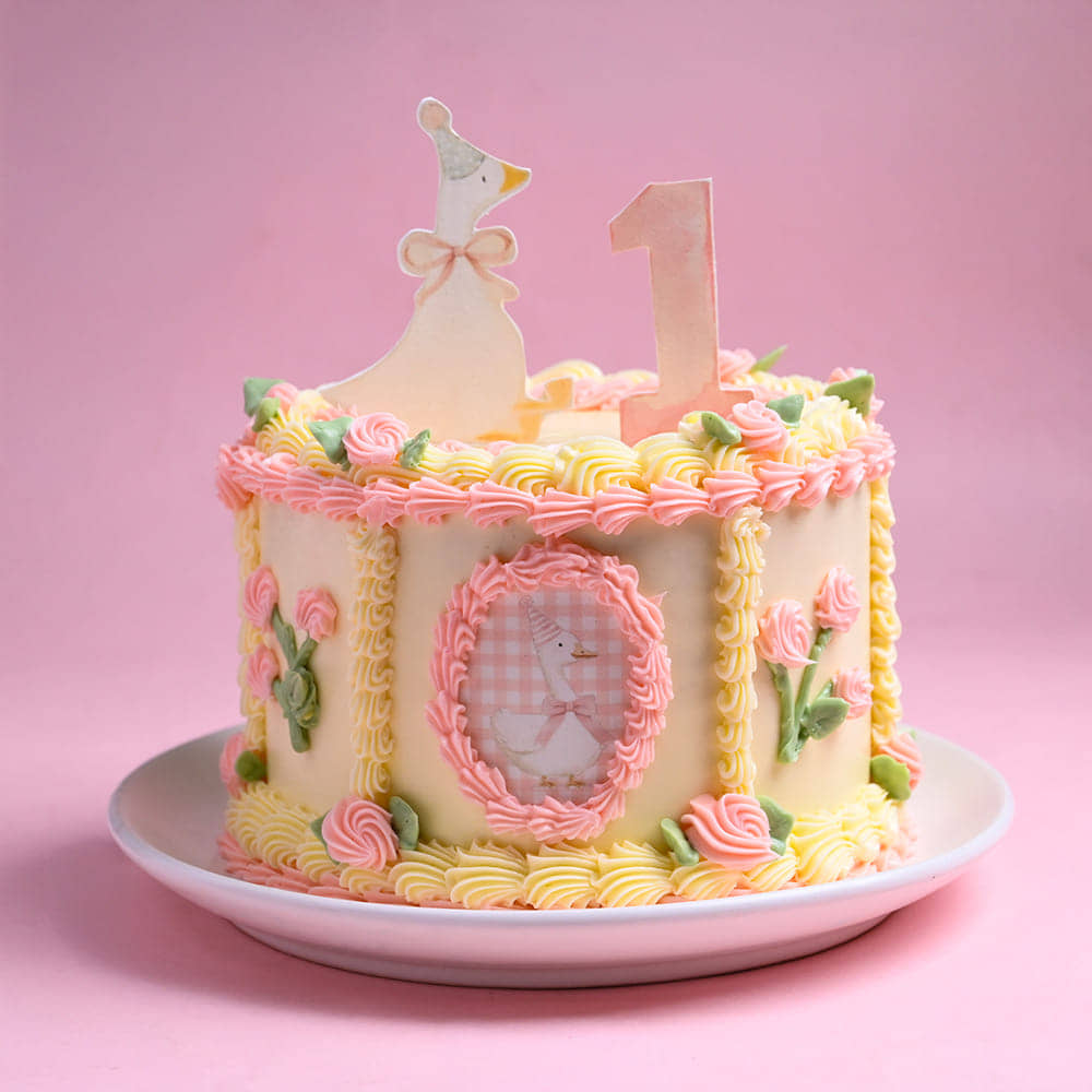 Blooming Duck Celebration Cake