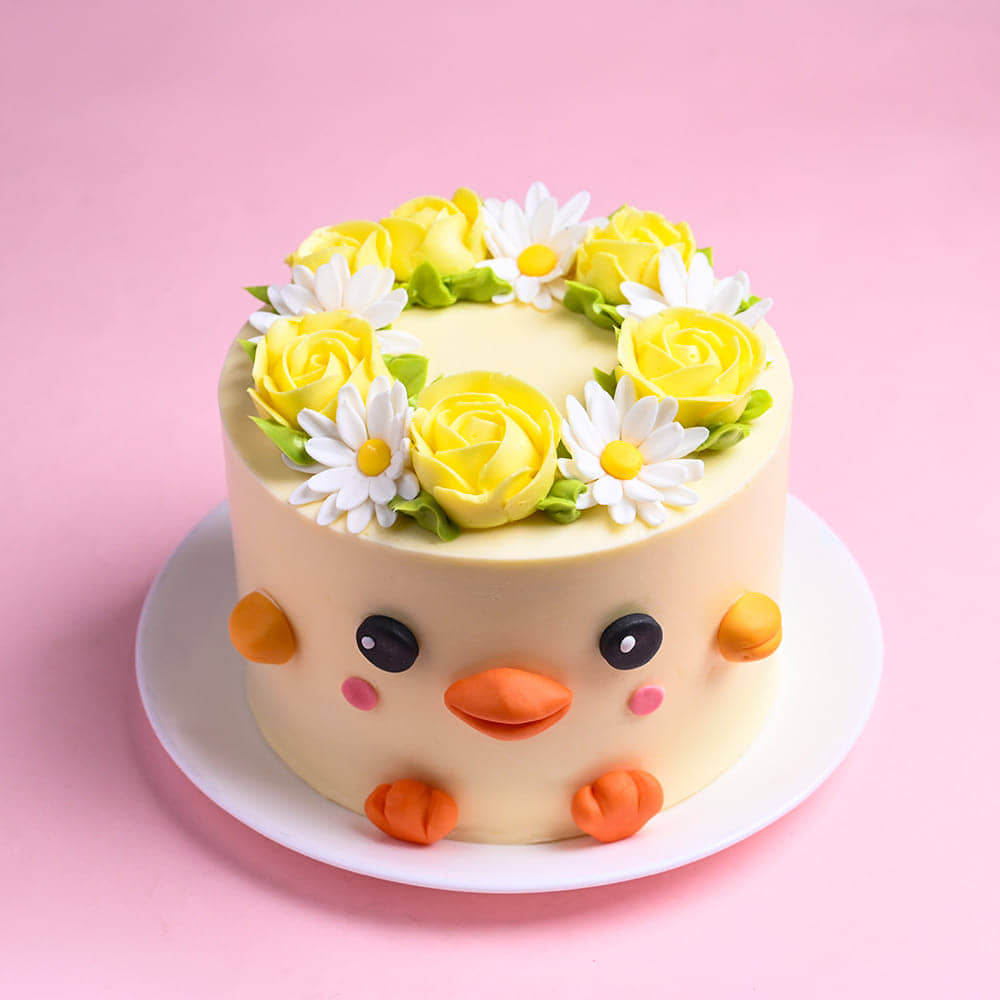 Blooming Duck Face Cake