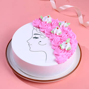 Floral Women's Cake