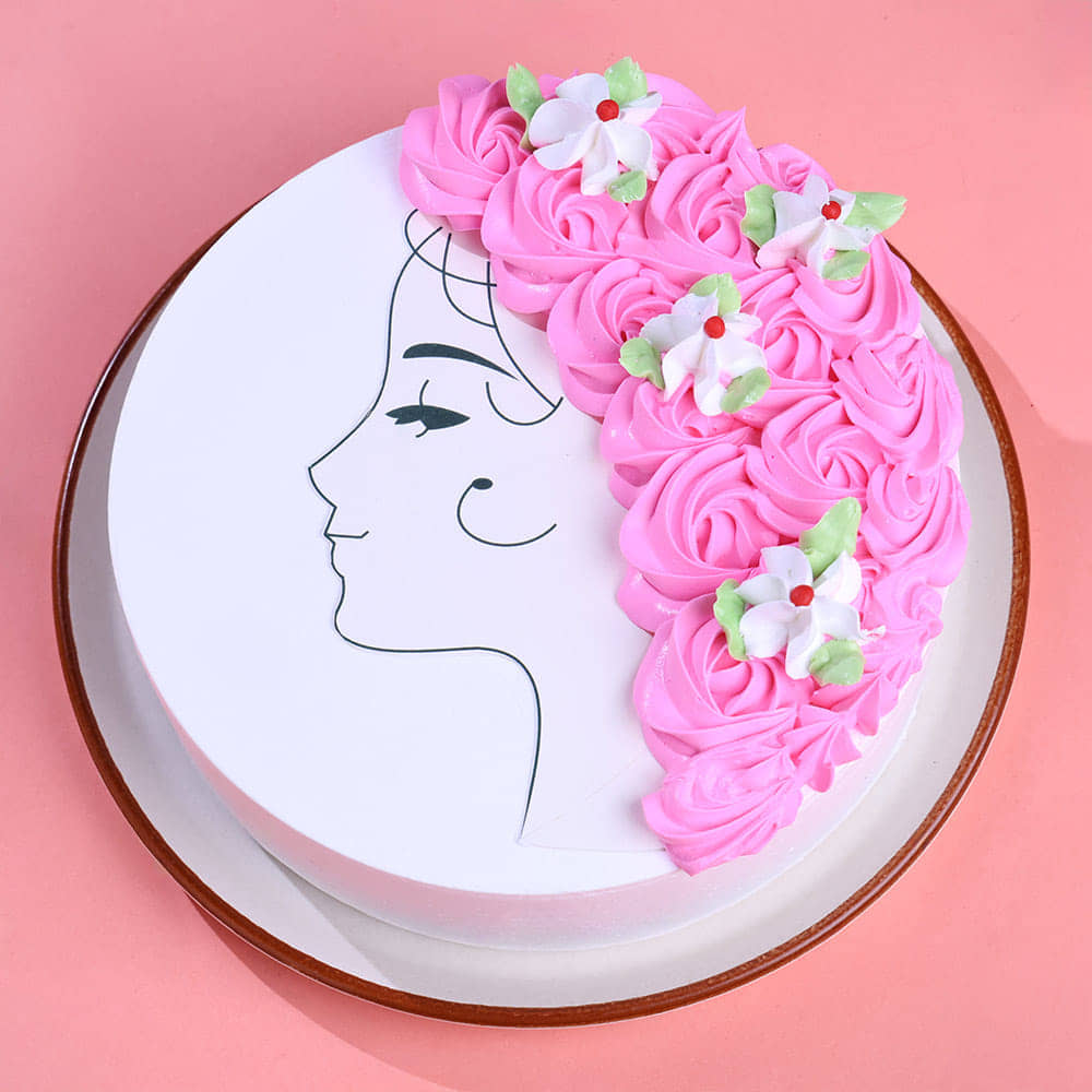 Floral Mother's Day Cake
