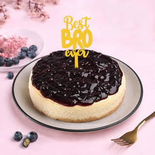 Blueberry Cheesecake For Brother