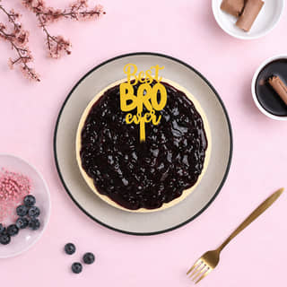 Blueberry Cheesecake For Brother