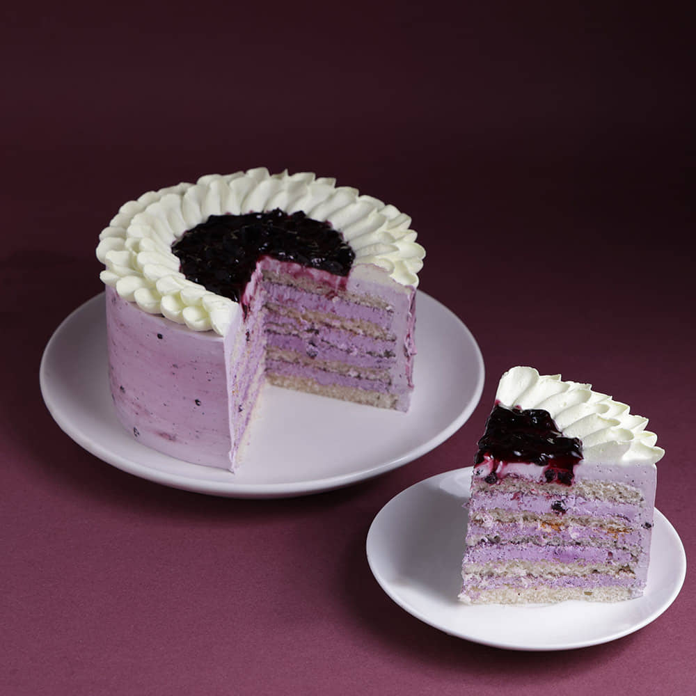 Blueberry Compote Cake