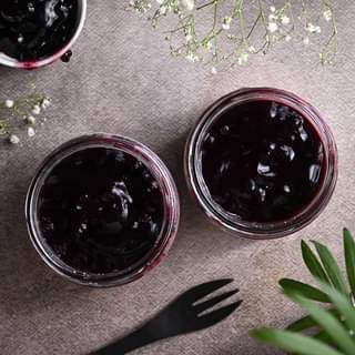 2 Blueberry Jar cakes