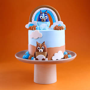 Bluey Joyful Moments Cake