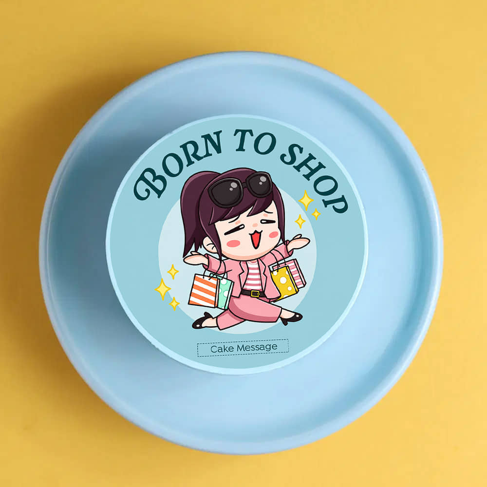 Born To Shop Bento Cake