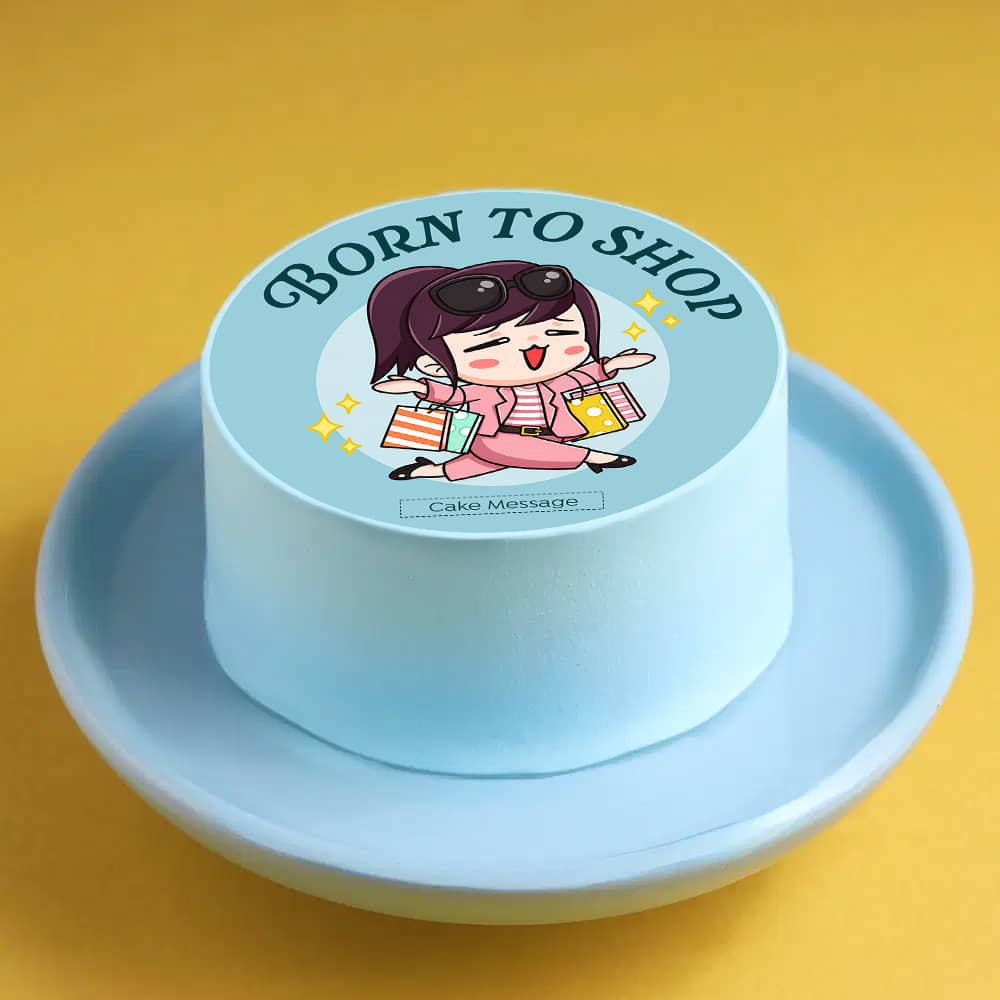 Born To Shop Bento Cake