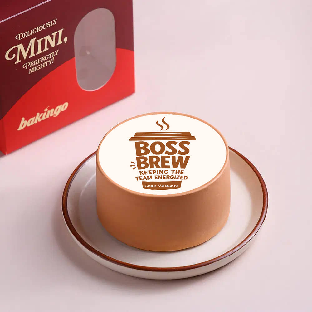 Boss Brew Bento Cake Boss Brew Bento Cake