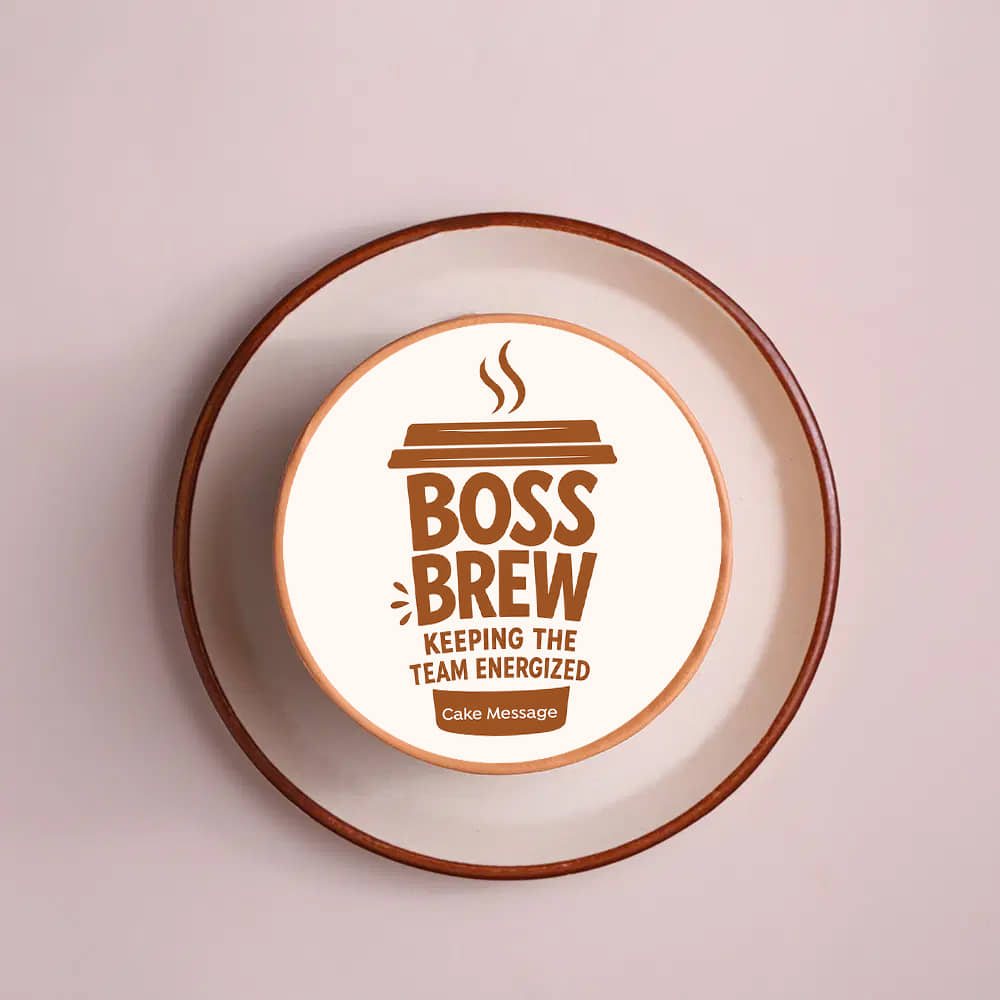 Boss Brew Bento Cake