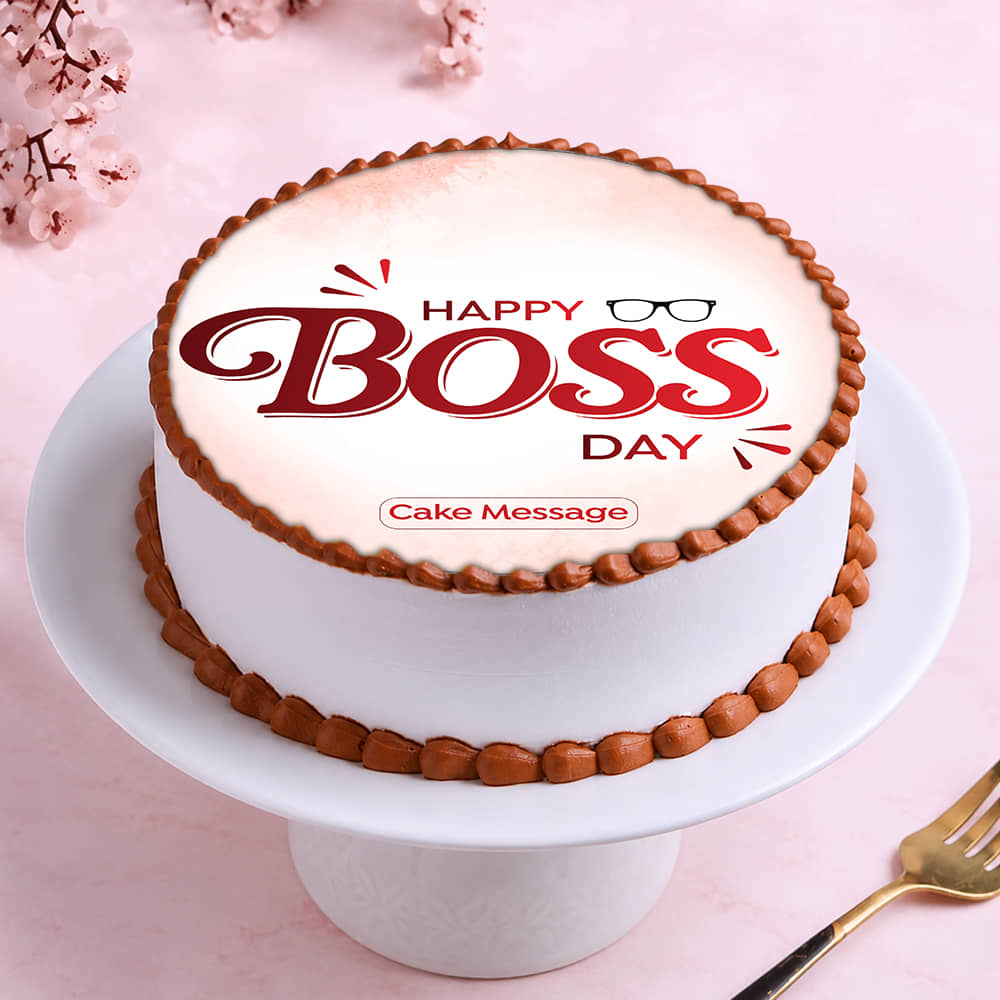 Boss Day Special Cake Boss Day Special Cake
