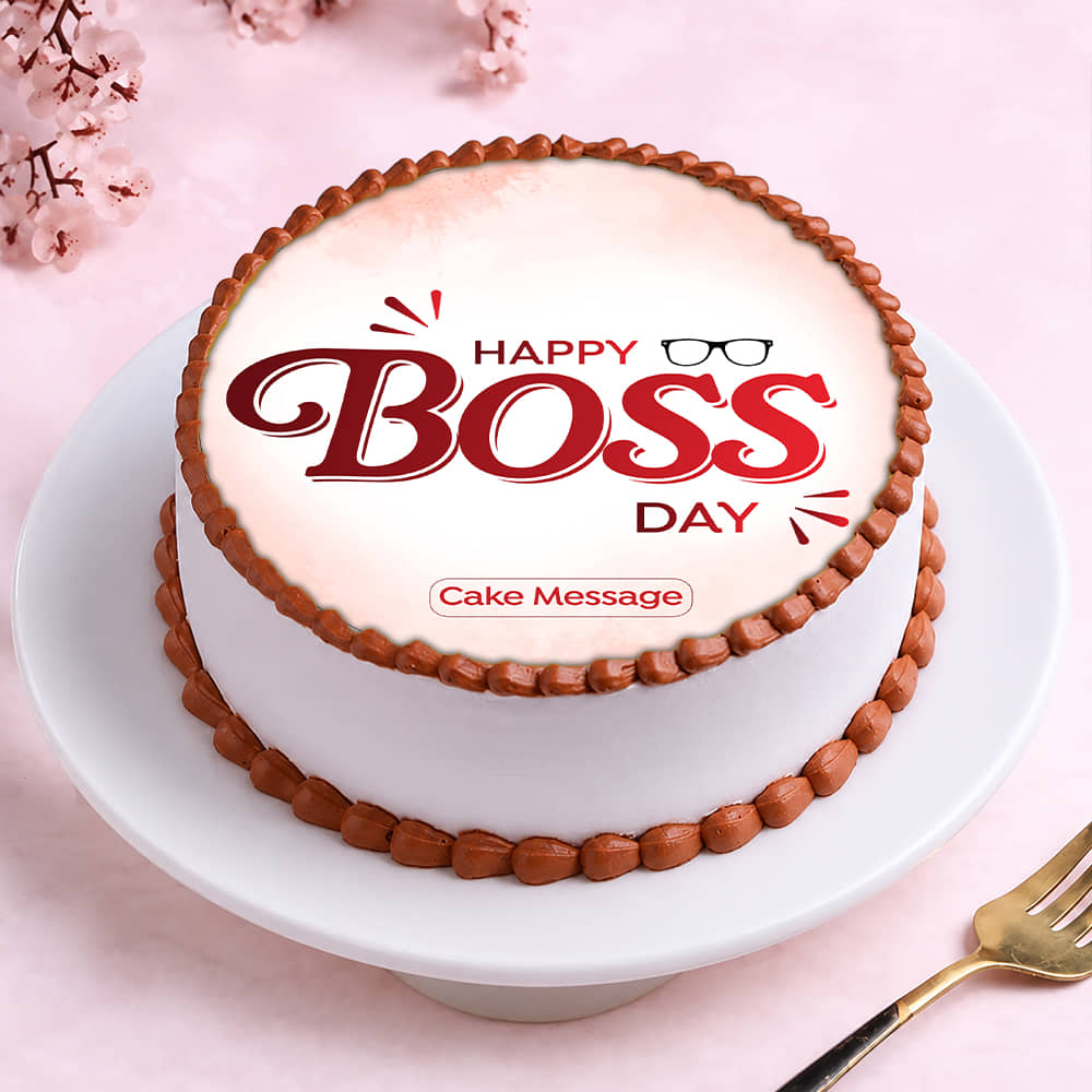 Boss Day Special Cake