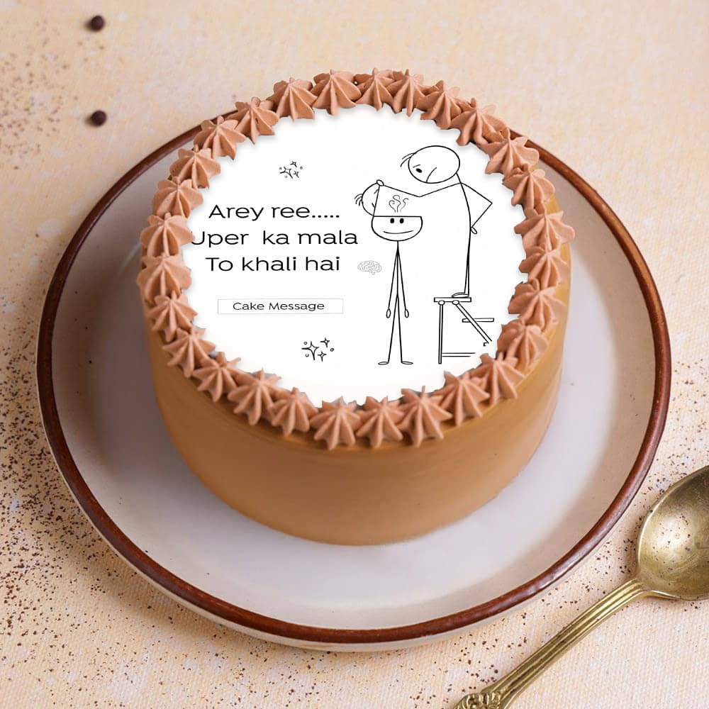 Brainless Bro Quirky Bento Cake