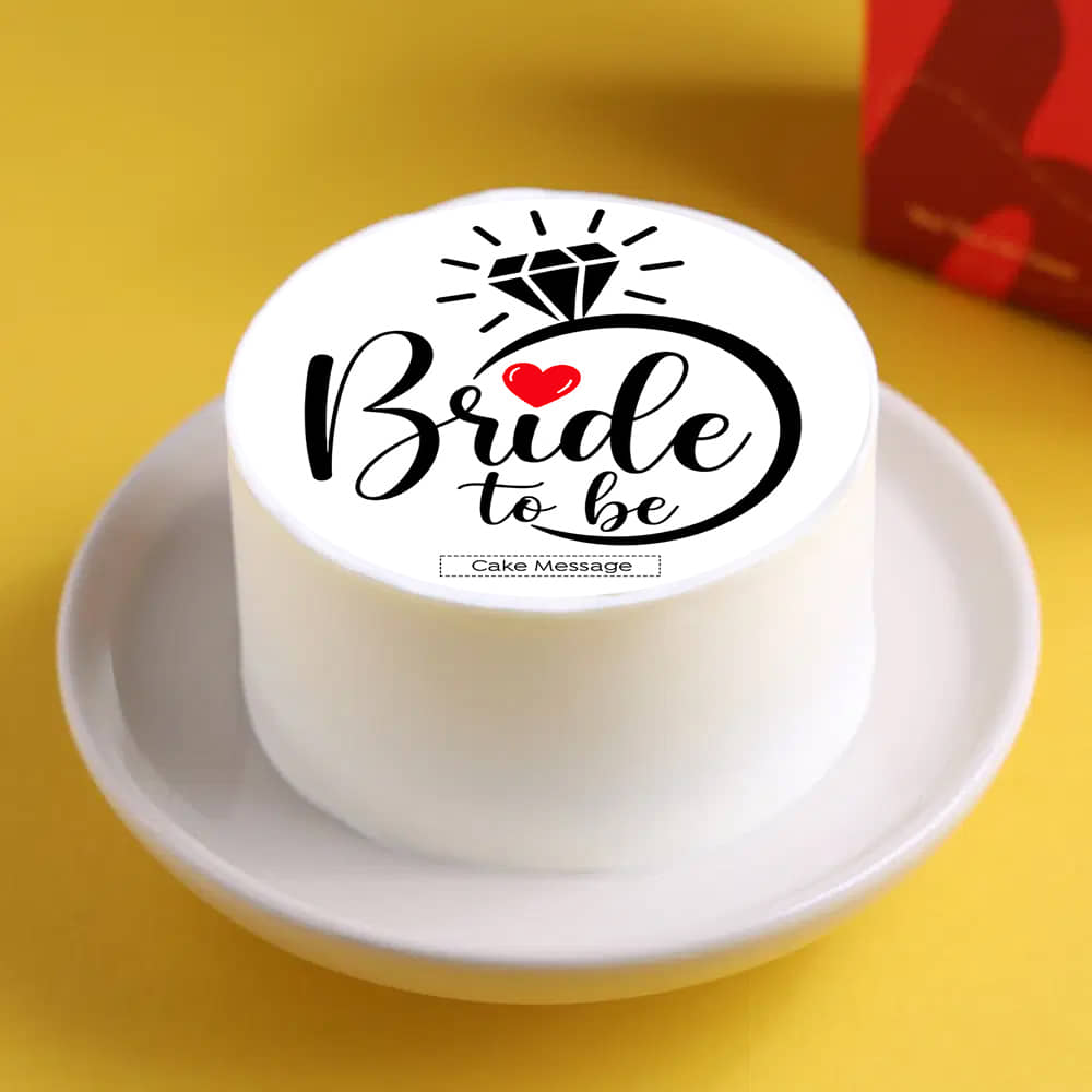 Bride To Be Ring Bento Cake