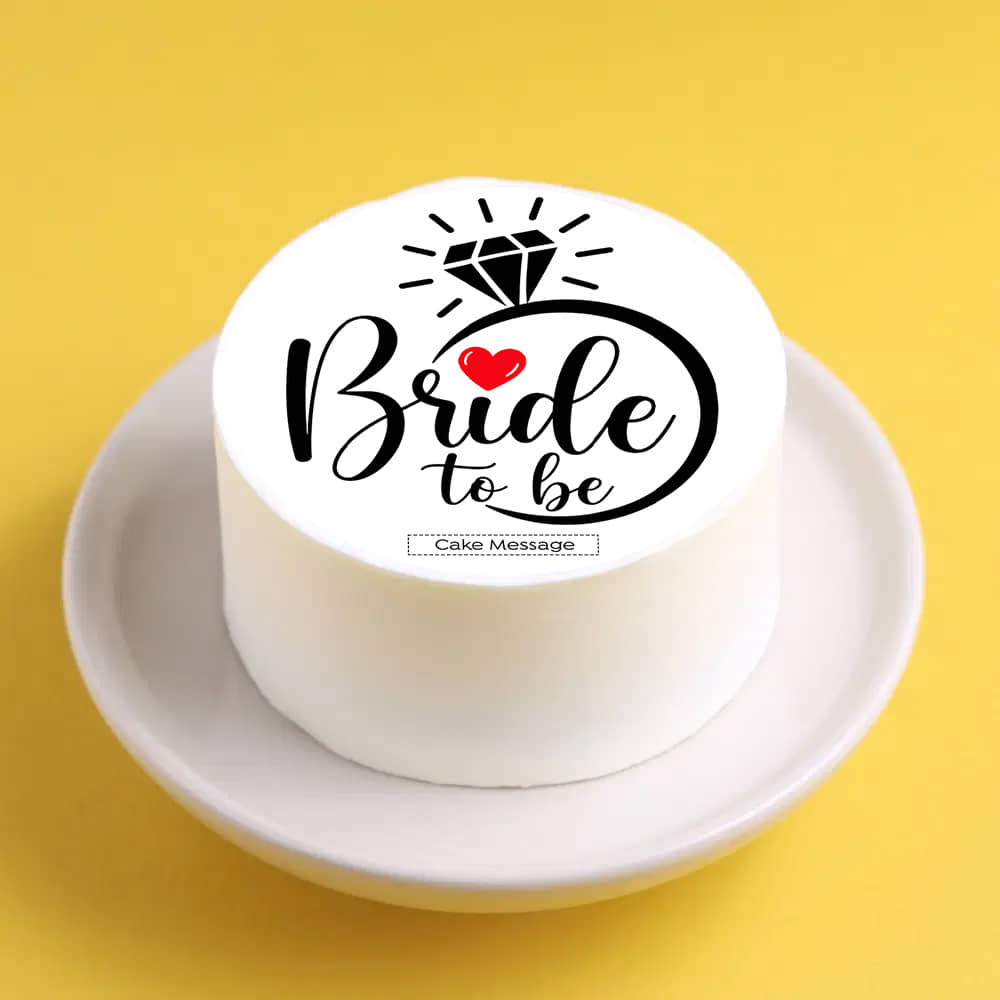 Bride To Be Ring Bento Cake