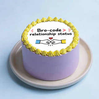 Bro code Bento Cake